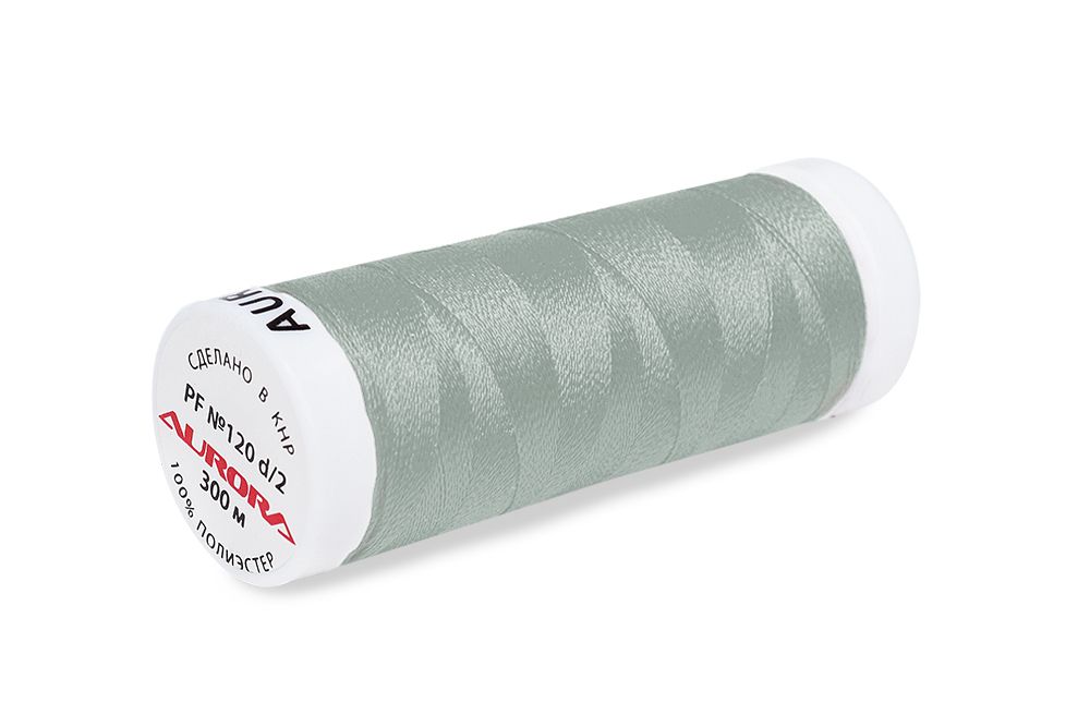 Нитки для креативных работ Aurora №120, 300 м, цв. PF484, 5 катушек