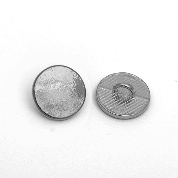 Пуговицы на ножке металл LL2269 цв.т.никель 24L-15мм, 50 шт