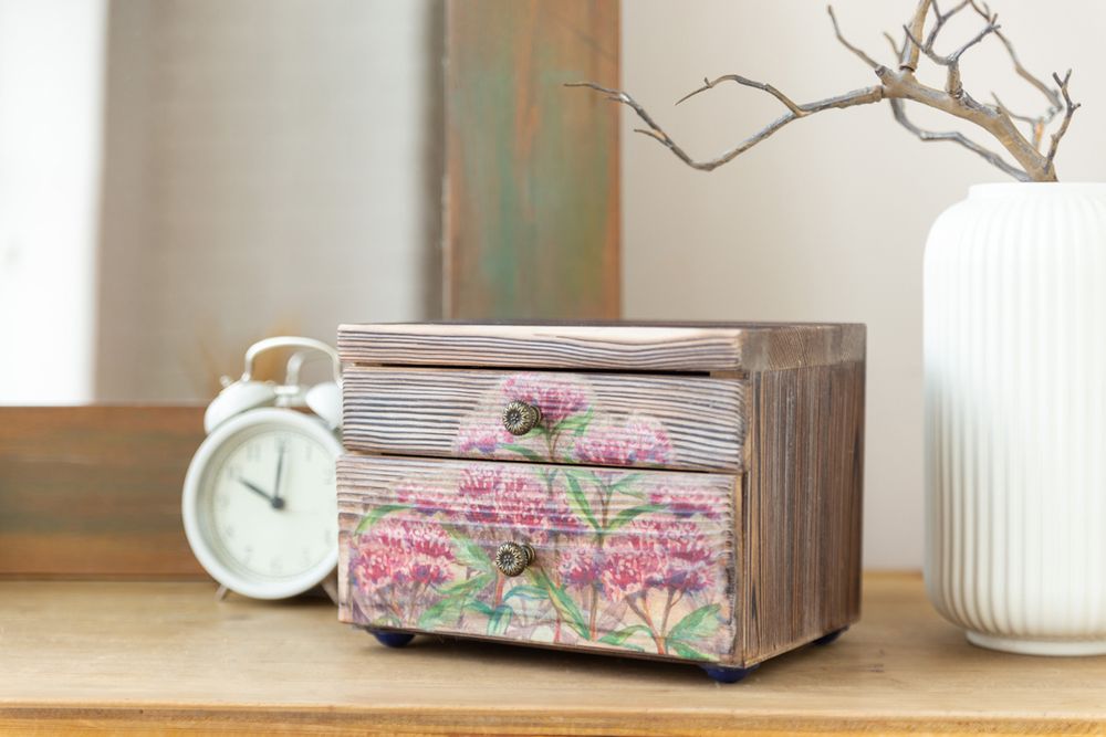 Бумага рисовая 32х22 см, 0091 Мелодия августа, Love2art KPR/R