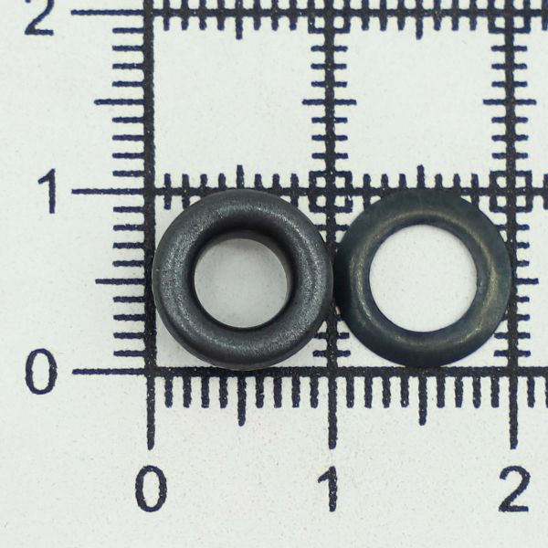 Люверсы металл ⌀_5.0 мм (внутр.), черный, 100 шт, BIG