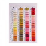 _02_ Карта цветов молний: молнии MaxZipper, палитра цветов F