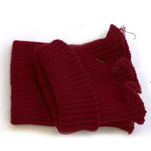 Манжеты трикотажные 7.0х9.5 см, 1 пара, в-68 вишнёвый