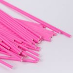 Бумажные палочки для леденцов 3х150 мм, 50 шт, №03 розовый, S-Chief PPC-0032