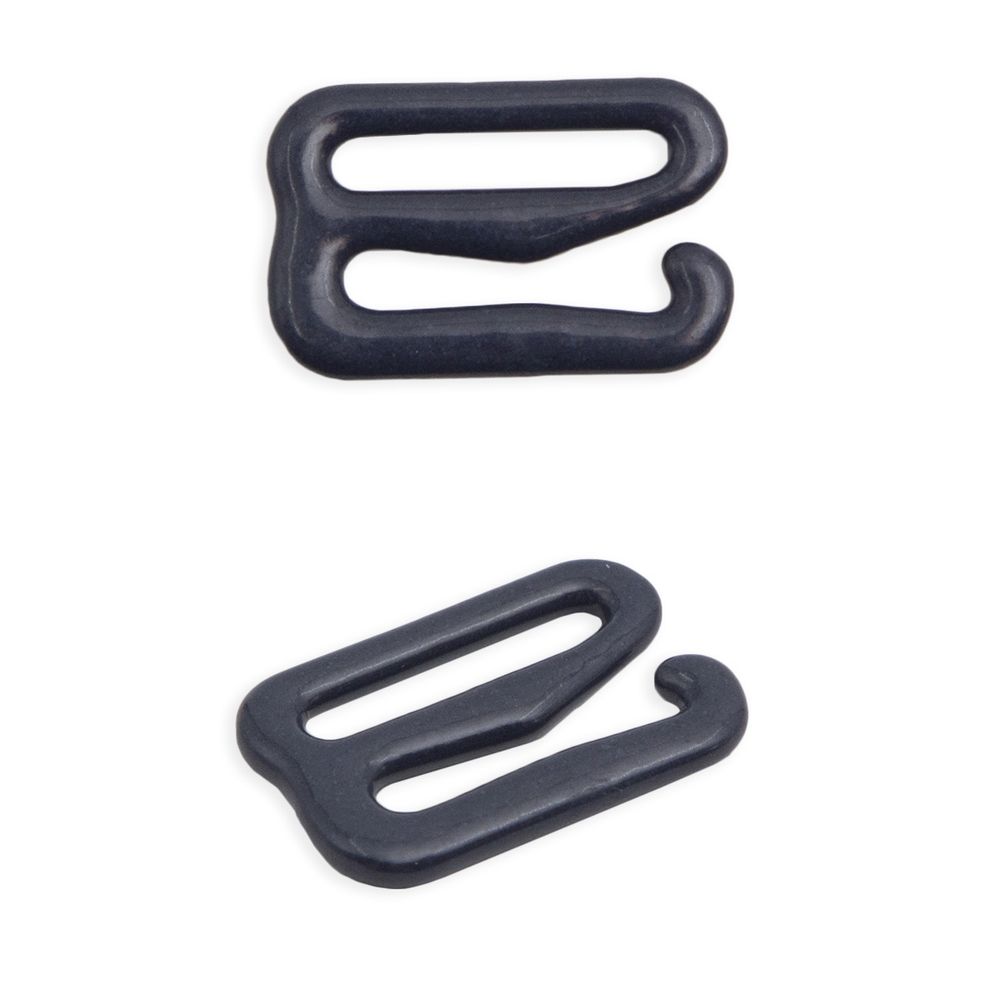 Крючки для бюстгальтера металл 12.0 мм, 20 шт, C147 темно-синий, ГВ1009