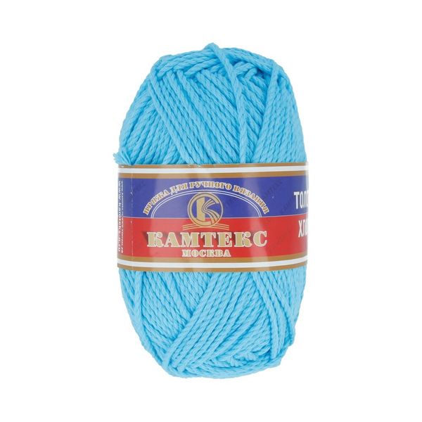 Пряжа Камтекс Толстый хлопок / уп.10 мот. по 100 г, 95 м, цв.024 бирюза
