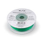 Лента капроновая (органза) _3.0 мм / 45.7 метров, 081 изумрудный, Blitz OR-3