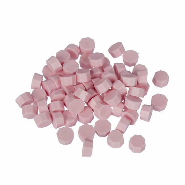 Сургуч восковой 20 г, 02 св.св розовый матовый, Mr.Painter SWT-01