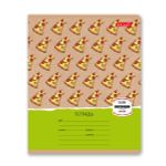 Тетрадь ученическая школьная, A5+ 24 л. на скобе 65 г/м², белизна 100% 30 шт, клетка, 000719 Вкусная переменка, Светоч 24ТЕТк-001