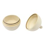 Заготовка из дерева Шкатулка Яблоко 70 мм, 2 шт