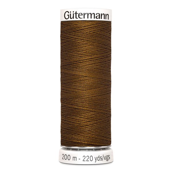 Нитки универсальные Gutermann Sew-all, 200м, 019 грецкий орех, 5 катушек