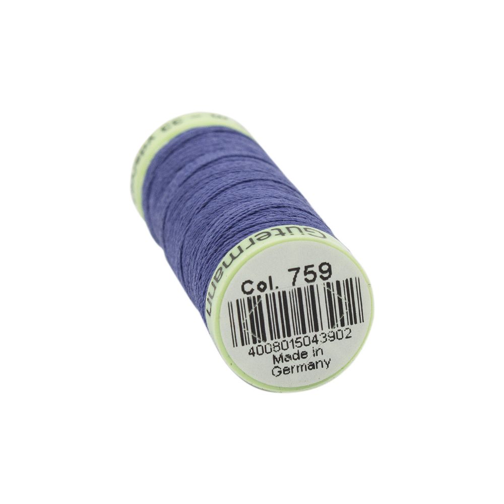 Нитки отделочные Gutermann Top Stitch, 30м, 759 сине-голубой, 5 катушек