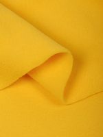 Флис 2-сторонний 190 г/м², 150 см / 10 метров, TBY-0059-001, цв.S001 желтый