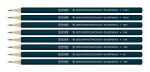 Карандаш чернографитный (набор) Эскиз ассорти 16х8 шт, 12М(12B), 10М(10B), 8М(8B), 6М(6B), 4М(4B), 2М(2B), М(B), ТМ(HB), ВКФ 8B-1700