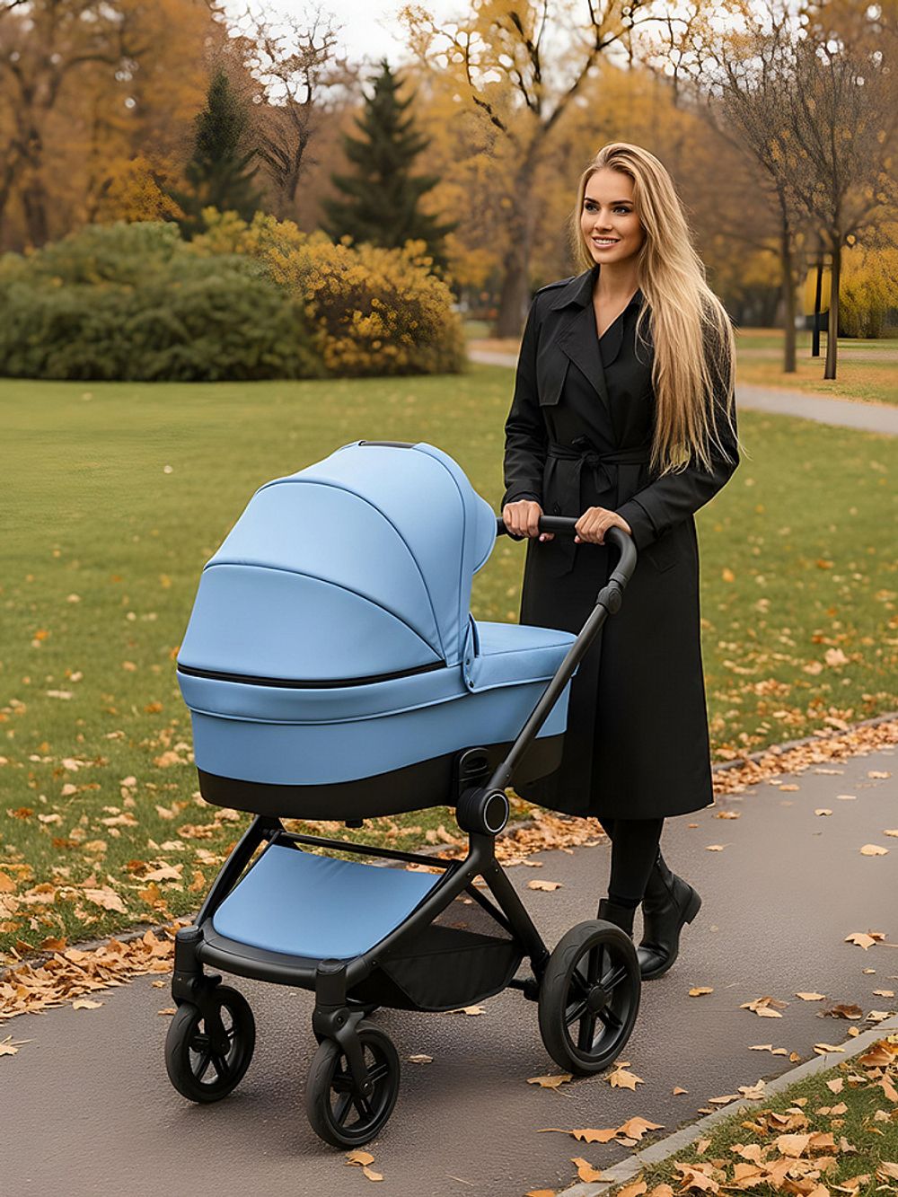 Оксфорд 200D PU1000 78 г/м², 150 см / 10 метров, ОКС.TBY200D.S066.10, S066 голубой