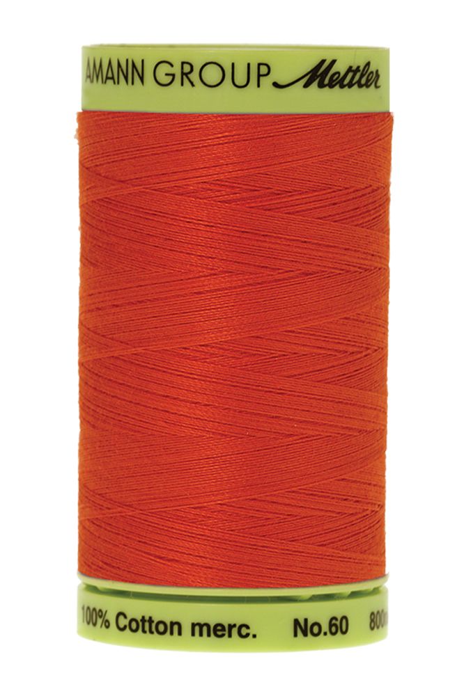 Нитки хлопковые отделочные Mettler Silk-Finish Cotton 60, _намотка 800 м, 0450, 5 катушек