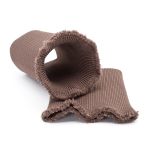 Манжеты трикотажные 9.0х9.5 см, 1 пара, средней плотности 14 кл, 1х1, 8094 св.коричневый