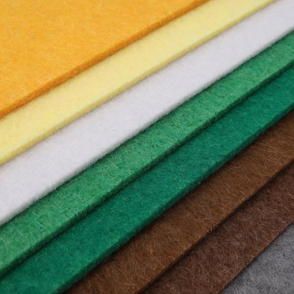 Фетр листовой жесткий 3.0 мм, 450гр, 20х30 см, ассорти, 8 штук Astra&Craft (8)