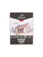 Альбом для эскизов 180 г/м², А5 склейка 20 л, Бристоль/Bristol paper, Vista-Artista DSBS-A5