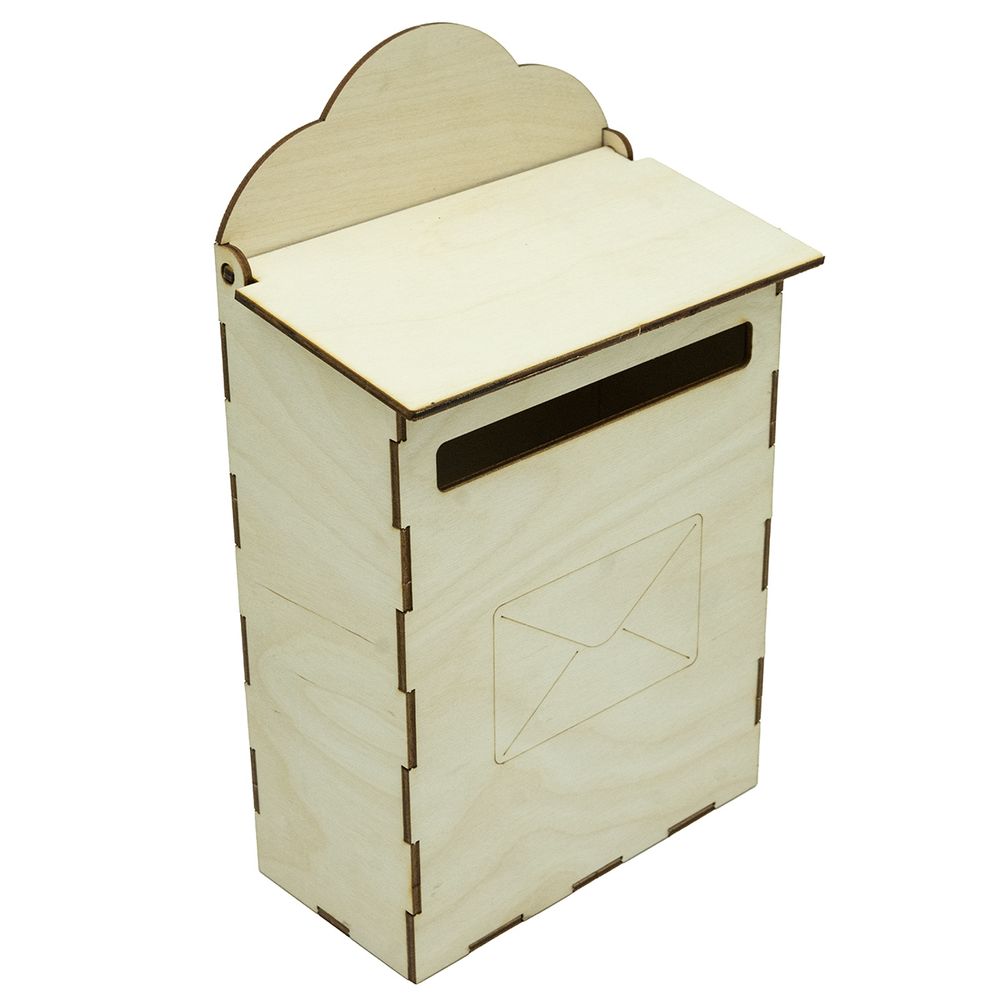 Заготовка из фанеры Почтовый ящик 7.5х15х25.5см, толщ. фанеры 3 мм, Astra&Craft