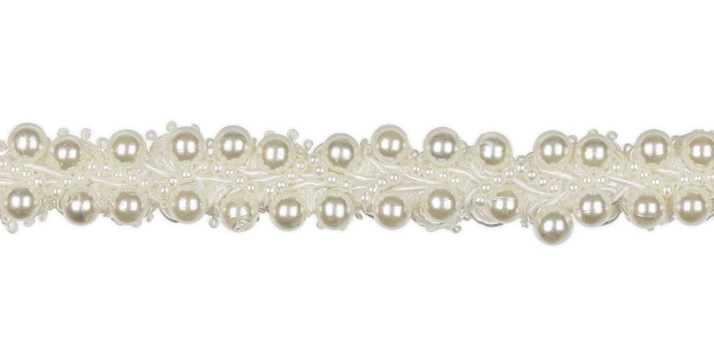 Лента декоративная 20 мм, 5 м, 01 белый, Floranta Scaevola