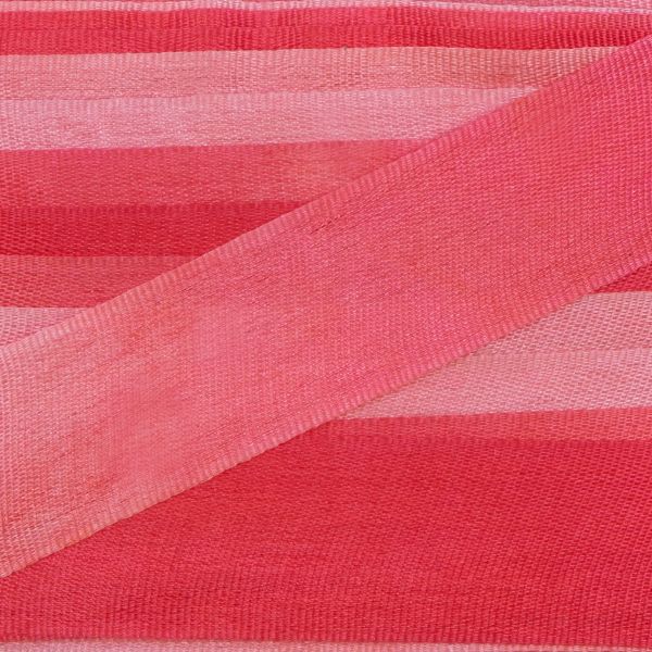 Лента (тесьма) шелковая 13.0 мм / 45.5±0.5 метров, M045 розовый/св. розовый, Gamma SRM-13