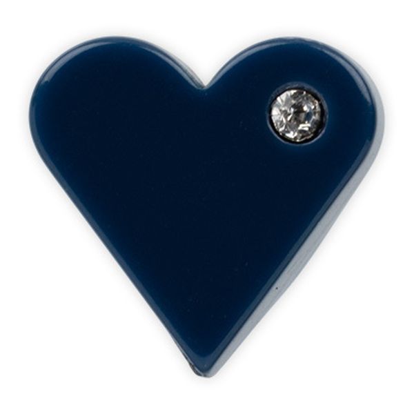 Пуговицы на ножке блузочные 10 мм, 40 шт, D117 т.синий, Gamma JEY 0009