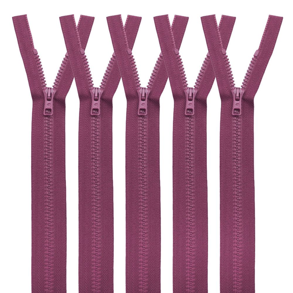 Молния трактор Arta Т6 (6 мм) 1 зам., разъем., 70 см, цв. 025 ст.роза, уп.5 шт