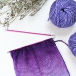 Спицы прямые Knit Pro Zing 3,75 мм / 35 см, алюминий, аметистовый, 2 шт, 47298