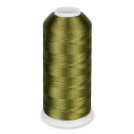 Нитки вышивальные Gamma V120/2, 5000 ярдов, 4570 м, 3261 т.оливковый