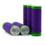 Нитки суперкрепкие Gutermann Extra Strong M782, 100м, 392 фиолетовый джинс, 5 катушек