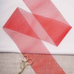 Кринолин мягкий 100.0 мм / 13.72 метра, красный, 3AR3073