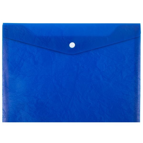 Папка-конверт с кнопкой A5 180 мкм, 10 шт, синий new ЕС21113002, Expert Complete