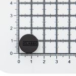 Часть кнопки Альфа (S-образная) ⌀15 мм (A-часть), 5/15 чер/мат. Classic, 20 шт, 20 шт