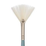 Кисть синтетика №08 веерная, 10 шт, длинная ручка, Vista-Artista 40135-08