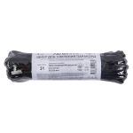 Шнур паракорд с сердечником ⌀4.0 мм, 10 м,±0.5 м, 31 черный, Blitz KMF-7