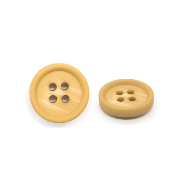 Пуговицы 4 прокола 24L (15мм), (Beige (бежевый)), 36 шт