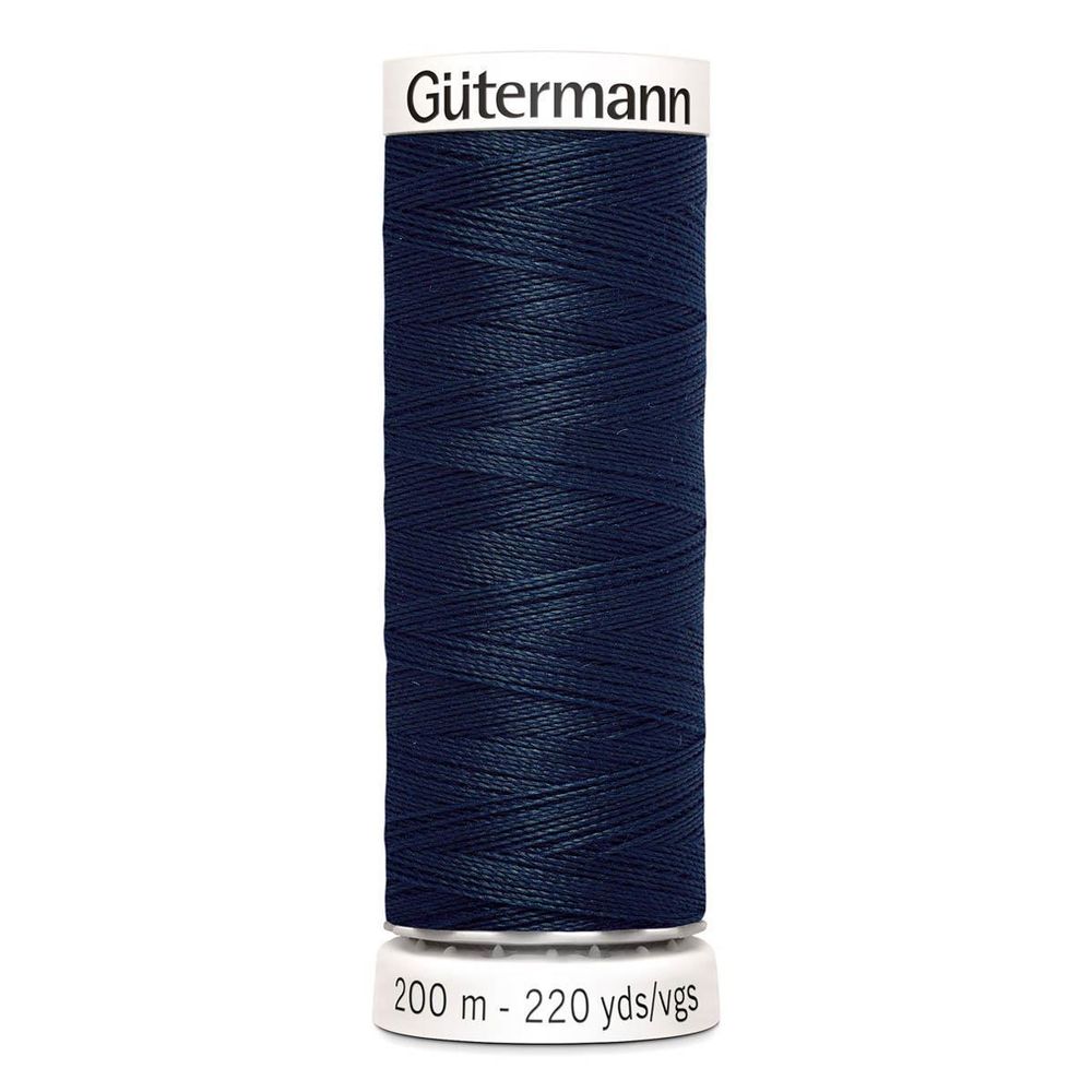 Нитки универсальные Gutermann Sew-all, 200м, 487 т.т.сине-зеленый