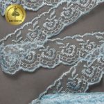 Кружево капроновое 45 мм / 9.14 м, TBS.30010 цв.047 (267) голубой, Kruzhevo