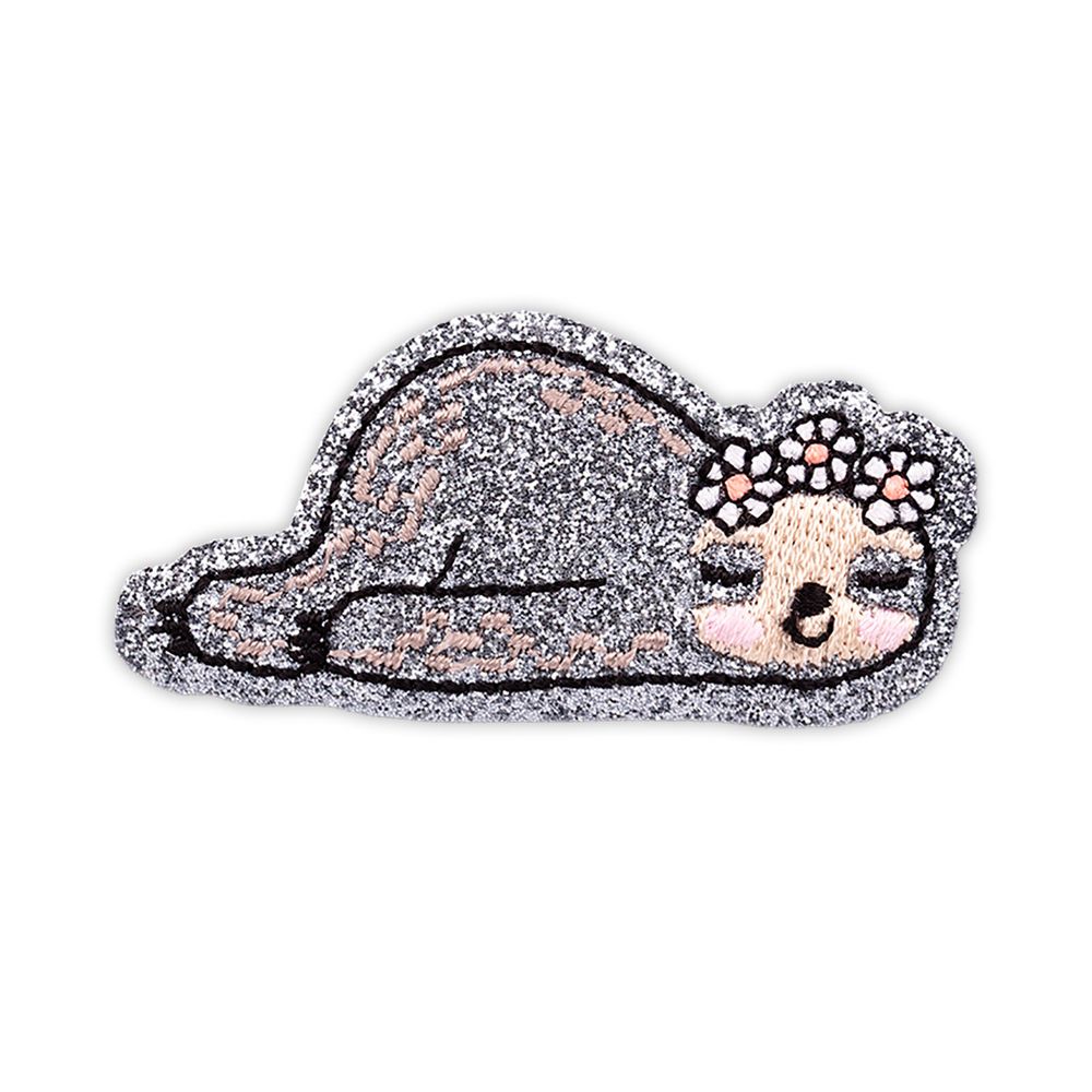 Самоклеящаяся аппликация (патч) №02, 1 шт, 01-201 Ленивец 2.9х5.8 см, Gamma ETR