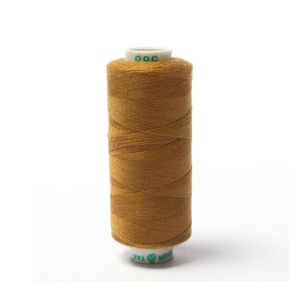 Нитки швейные бытовые Dor Tak 40/2, 366 м / 10 кат., 568 рыжий