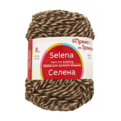 Пряжа Троицкая Селена / уп.5 мот. по 100 г, 160 м, 896 М