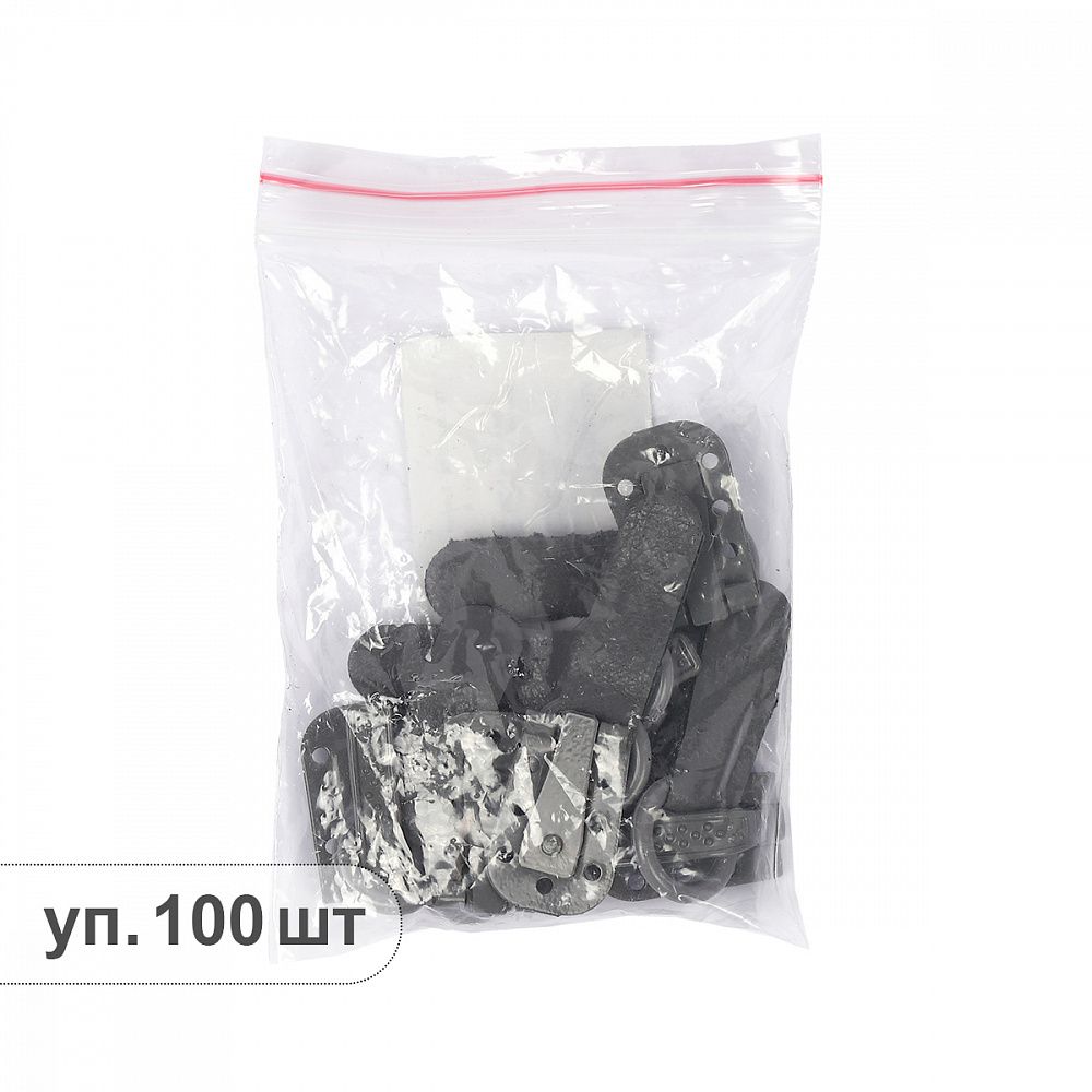 Крючок шубный TBY 50 мм, TBY-0122, цв. S275 серый уп. 100 шт