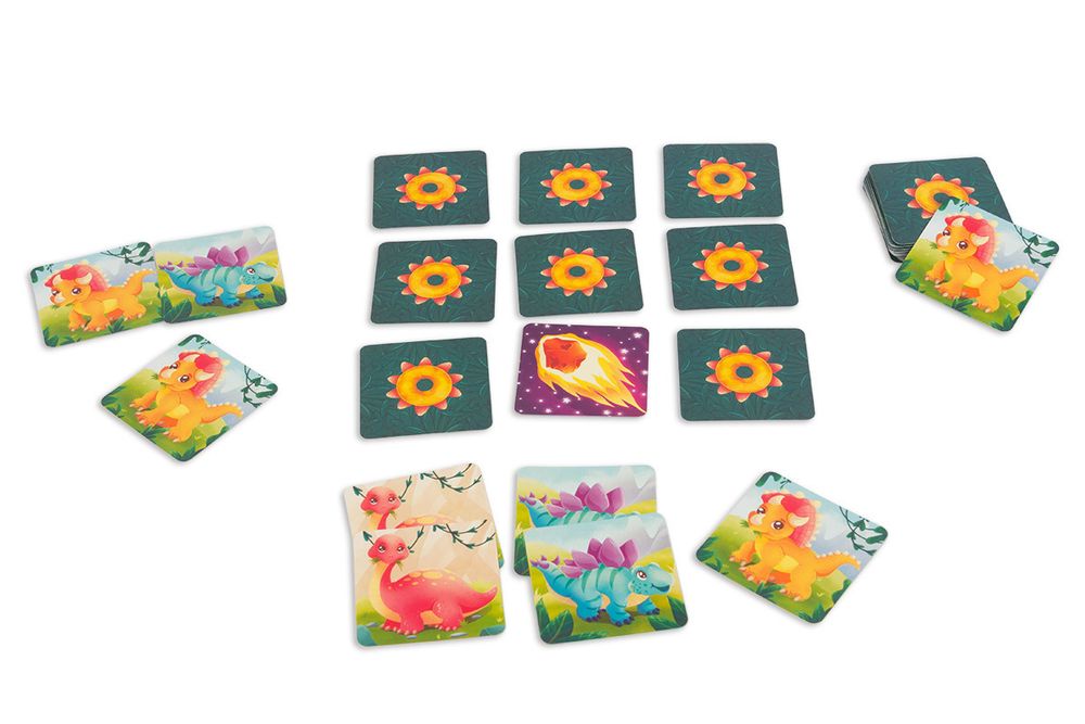 Игра настольная Диномир, Эврикус BG-11054