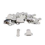 Крючки пришивные 15х11 мм, nickel, 10 шт