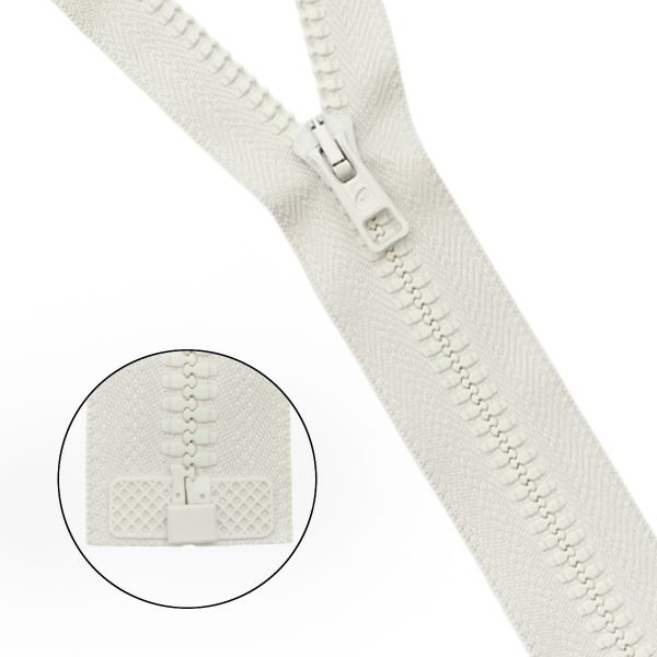 Молния трактор Arta Т6 (6 мм) 1 зам., разъем., 40 см, цв. 151 св.ваниль, 5 шт