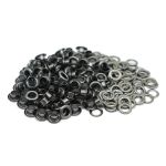 Люверсы металл ⌀_4.0 мм (внутр.), чер.никель, 100 шт, S090810, BIG