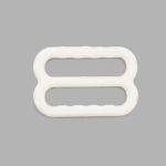 Рамки-регуляторы для бюстгальтера пластик 14.0 мм, 004 приглушенный белый, SF-2-1, Arta, 50 шт