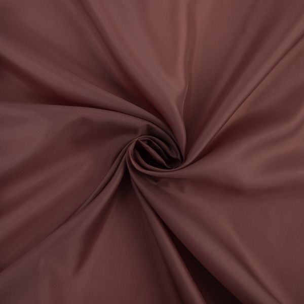 Ткань подкладочная (таффета) 180Т, 57 г/м², 500х152 см, 472 коричнево-розовый, Gamma 180Т