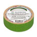Флористическая лента 25 мм, 12 шт, 27.4 м, 01 зеленый, Blumentag FLTW