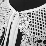 Пришивной кружевной воротник 46х44 см, цв.белый, 1 шт, диз.13/181, Kruzhevo